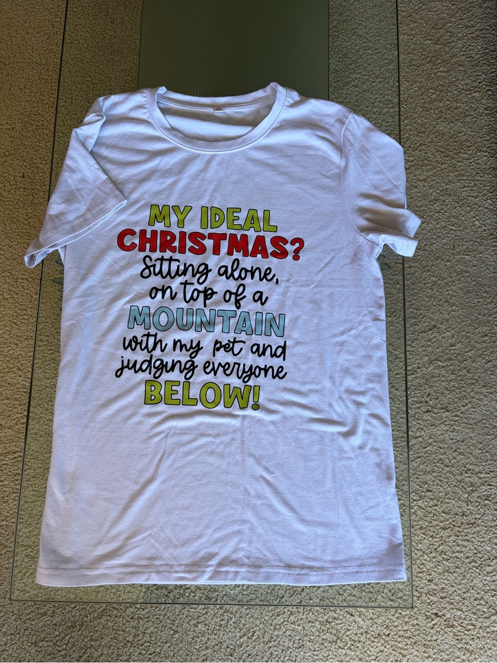 💜 Christmas Tee/PJ top